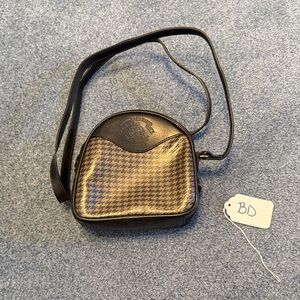 Chic Black and Brown Crossbody Bag